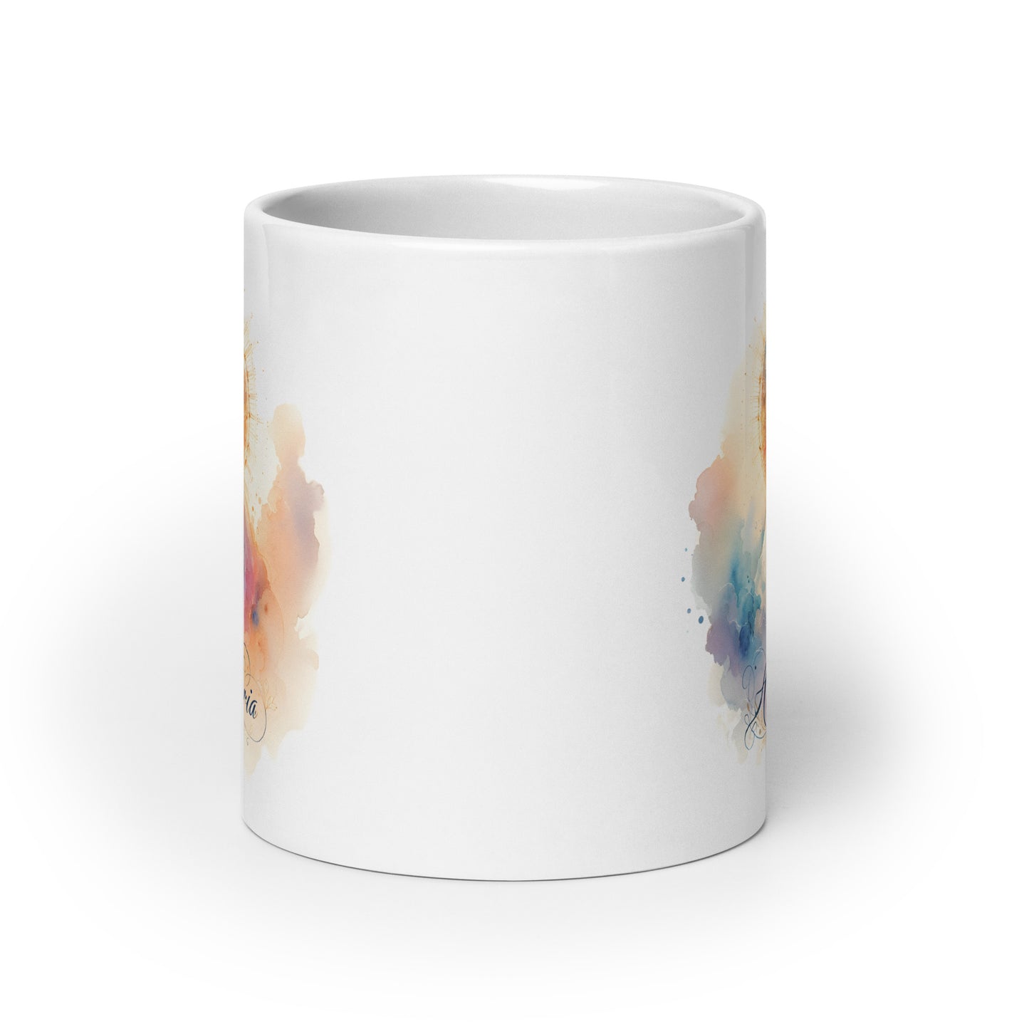 Ave Maria - White glossy mug